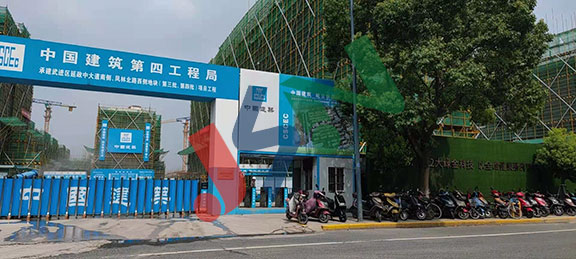 金诺减振器中国建筑第四工程局常州项目空调螺杆机减振项目
